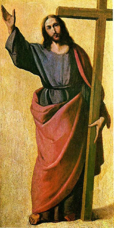 Francisco de Zurbaran christ blessing oil painting image